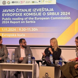 Public reading of the European Commission 2024 Report on Serbia