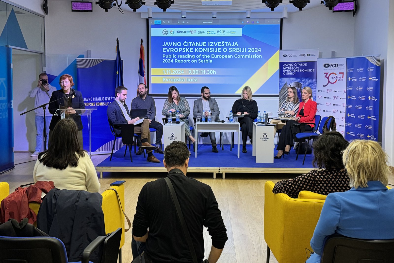 Public reading of the European Commission 2024 Report on Serbia