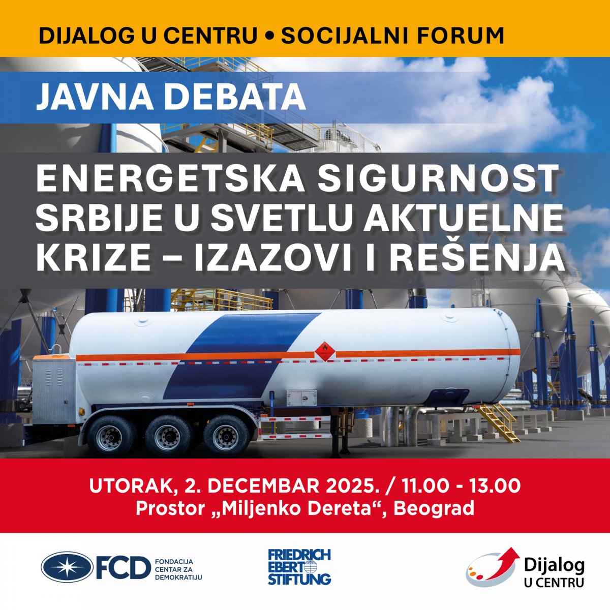 Debata „Energetska sigurnost Srbije u svetlu aktuelne krize – izazovi i rešenja“